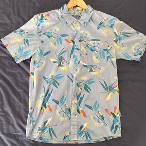 Patagonia pataloha button up collard Hawaiian shirt